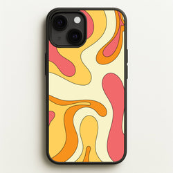 Pastel Waves Abstract Pattern  - Abstract Patterns Phone Case for iPhone 13