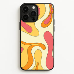Pastel Waves Abstract Pattern  - Abstract Patterns Phone Case for iPhone 13 Pro Max