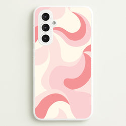 Pastel Pinks Abstract Pattern  - Abstract Patterns Phone Case for Galaxy S23FE