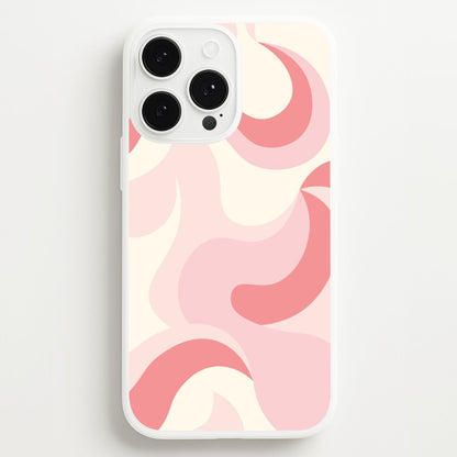 Pastel Pinks Abstract Pattern  - Abstract Patterns Phone Case for iPhone 13 Pro Max
