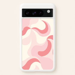 Pastel Pinks Abstract Pattern  - Abstract Patterns Phone Case for Google Pixel 8 Pro