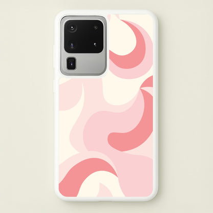 Pastel Pinks Abstract Pattern  - Abstract Patterns Phone Case for Galaxy S20 Ultra