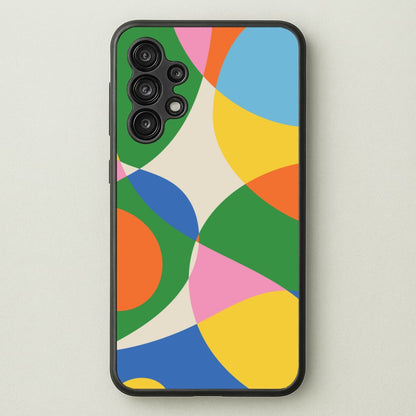 Colourful Abstract Shapes Pattern  - Abstract Patterns Phone Case for Galaxy A13