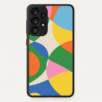 Colourful Abstract Shapes Pattern  - Abstract Patterns Phone Case for Galaxy A33