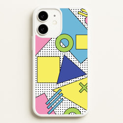 Geometric Abstract Shapes Pattern  - Abstract Patterns Phone Case for iPhone 11