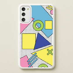 Geometric Abstract Shapes Pattern  - Abstract Patterns Phone Case for Galaxy S20FE
