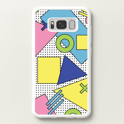 Geometric Abstract Shapes Pattern  - Abstract Patterns Phone Case for Galaxy S8