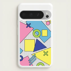 Geometric Abstract Shapes Pattern  - Abstract Patterns Phone Case for Google Pixel 9 Pro XL