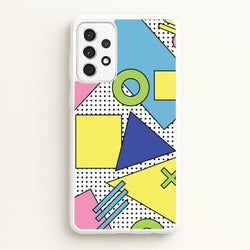 Geometric Abstract Shapes Pattern  - Abstract Patterns Phone Case for Galaxy A52 / A52s