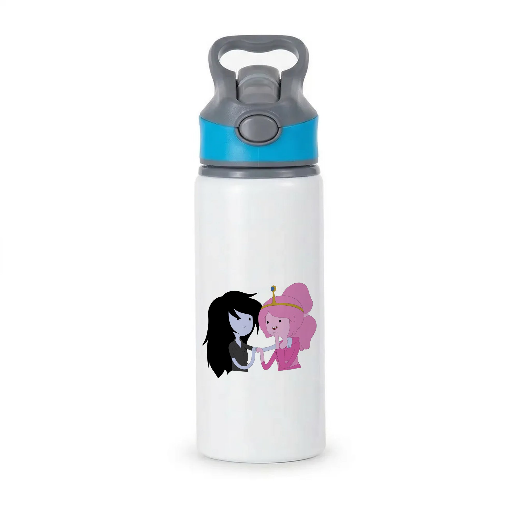 Marceline And Bubblegum Active Water Bottle - Blue