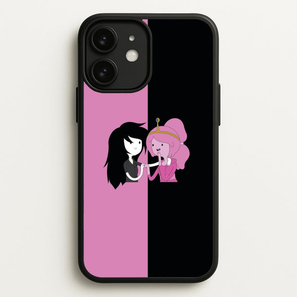Marceline And Bubblegum  - Adventure Time Phone Case for iPhone 11