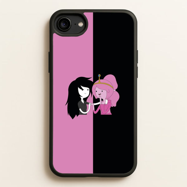 Marceline And Bubblegum  - Adventure Time Phone Case for iPhone 6 / 7 / 8 / SE