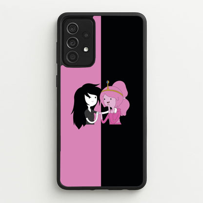 Marceline And Bubblegum  - Adventure Time Phone Case for Galaxy A52 / A52s