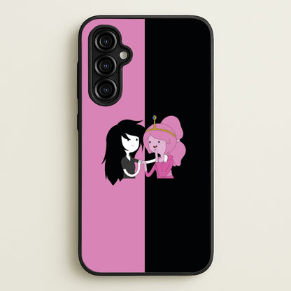 Marceline And Bubblegum  - Adventure Time Phone Case for Galaxy A54