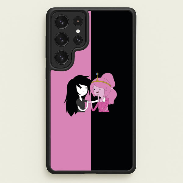 Marceline And Bubblegum  - Adventure Time Phone Case for Galaxy S22 Ultra