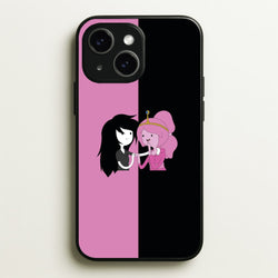 Marceline And Bubblegum  - Adventure Time Phone Case for iPhone 14