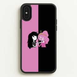 Marceline And Bubblegum  - Adventure Time Phone Case for iPhone XS Max