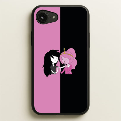 Marceline And Bubblegum  - Adventure Time Phone Case for iPhone 16e