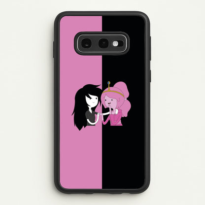Marceline And Bubblegum  - Adventure Time Phone Case for Galaxy S10e