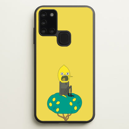 Earl Of Lemongrab  - Adventure Time Phone Case for Galaxy A21s