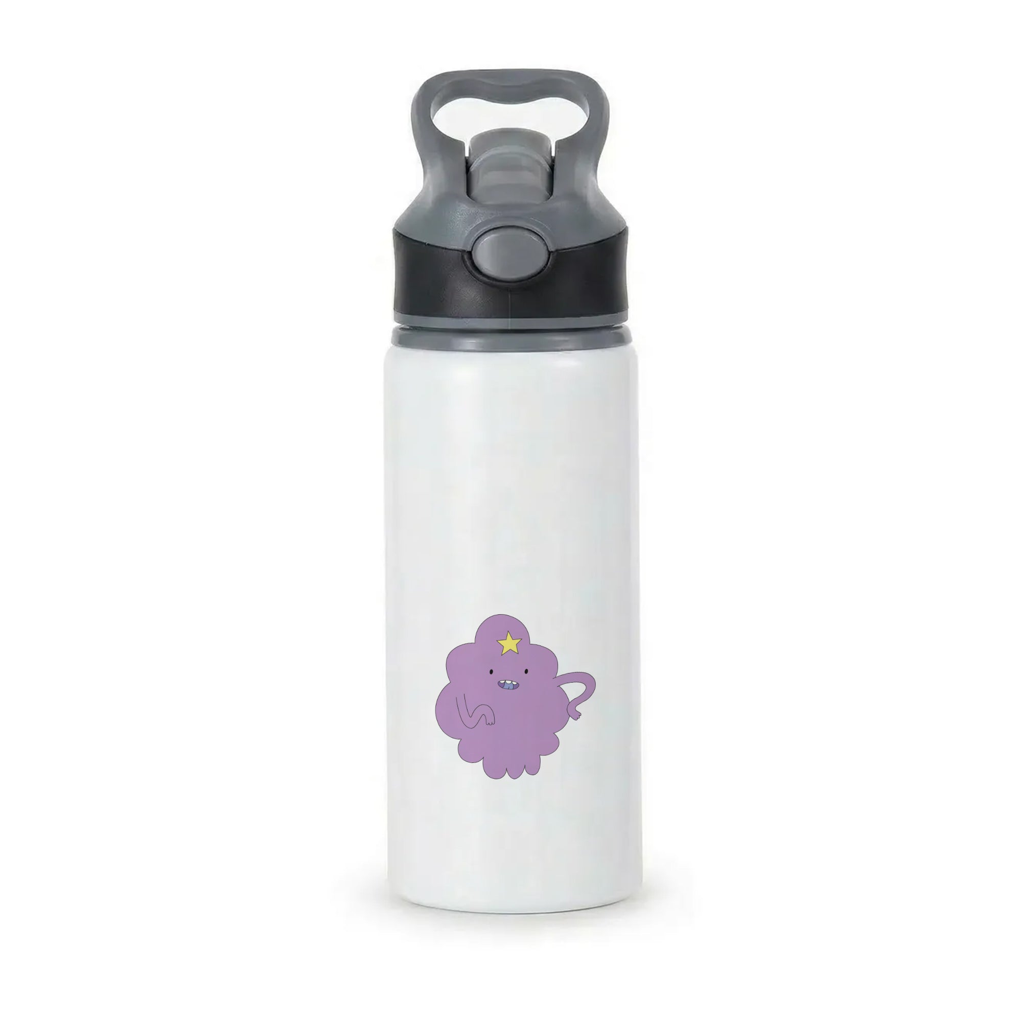 Lumpy Space Princess Active Water Bottle - Black