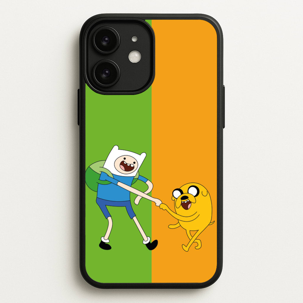 Jake The Dog And Finn The Human  - Adventure Time Phone Case for iPhone 11