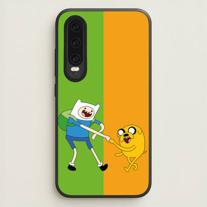 Jake The Dog And Finn The Human  - Adventure Time Phone Case for Huawei P30