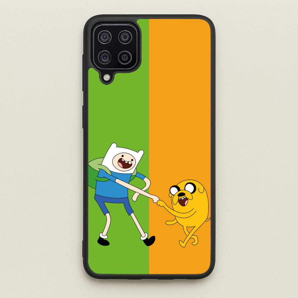 Jake The Dog And Finn The Human  - Adventure Time Phone Case for Galaxy A12