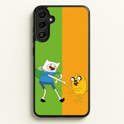 Jake The Dog And Finn The Human  - Adventure Time Phone Case for Galaxy A36