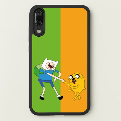 Jake The Dog And Finn The Human  - Adventure Time Phone Case for Huawei P20