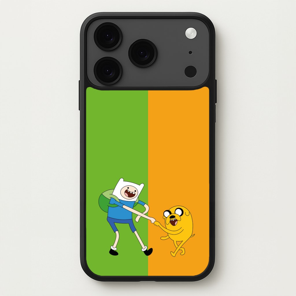 Jake The Dog And Finn The Human Phone Case for iPhone 17 Pro Max