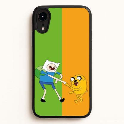 Jake The Dog And Finn The Human  - Adventure Time Phone Case for iPhone XR