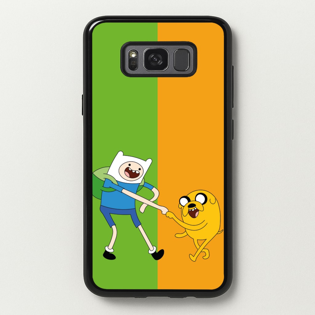 Jake The Dog And Finn The Human  - Adventure Time Phone Case for Galaxy S8 Plus