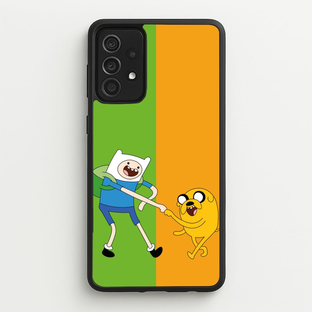 Jake The Dog And Finn The Human  - Adventure Time Phone Case for Galaxy A52 / A52s
