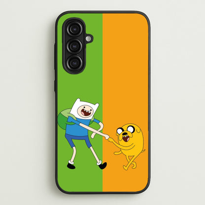 Jake The Dog And Finn The Human  - Adventure Time Phone Case for Galaxy A16