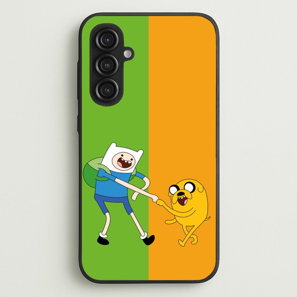 Jake The Dog And Finn The Human  - Adventure Time Phone Case for Galaxy S23FE