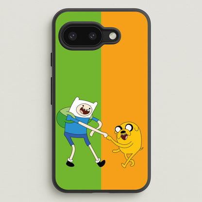 Jake The Dog And Finn The Human  - Adventure Time Phone Case for Google Pixel 9a