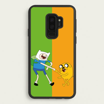 Jake The Dog And Finn The Human  - Adventure Time Phone Case for Galaxy S9 Plus