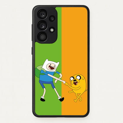 Jake The Dog And Finn The Human  - Adventure Time Phone Case for Galaxy A53