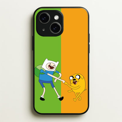 Jake The Dog And Finn The Human  - Adventure Time Phone Case for iPhone 14