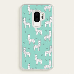 Mint Alpaca Pattern  -  Phone Case for Galaxy S9 Plus