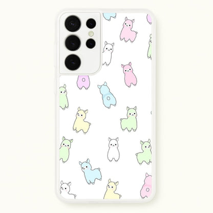 Pastel Pacas  -  Phone Case for Galaxy S21 Ultra