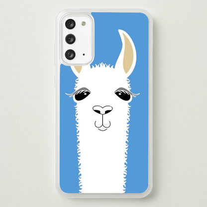 Llama Portrait  -  Phone Case for Galaxy Note 20