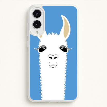 Llama Portrait  -  Phone Case for Galaxy S25 Edge
