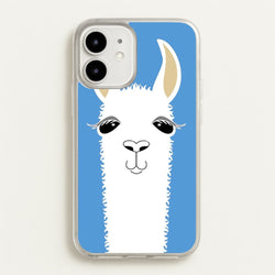 Llama Portrait  -  Phone Case for iPhone 12 / 12 Pro