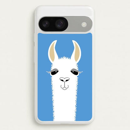 Llama Portrait  -  Phone Case for Google Pixel 9 / 9 Pro