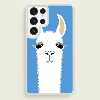 Llama Portrait  -  Phone Case for Galaxy S23 Ultra