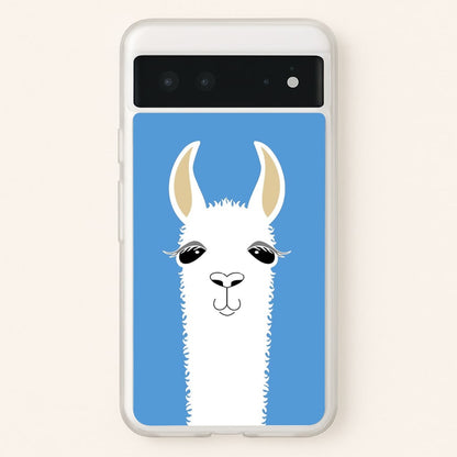 Llama Portrait  -  Phone Case for Google Pixel 6