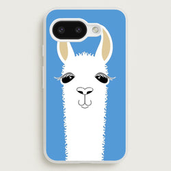 Llama Portrait  -  Phone Case for Google Pixel 9a