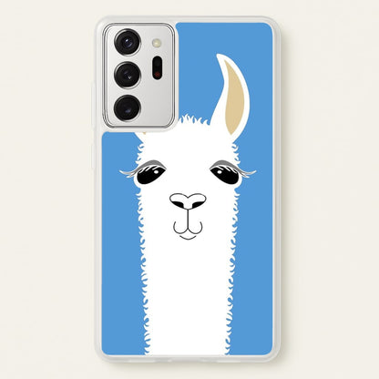 Llama Portrait  -  Phone Case for Galaxy Note 20 Ultra